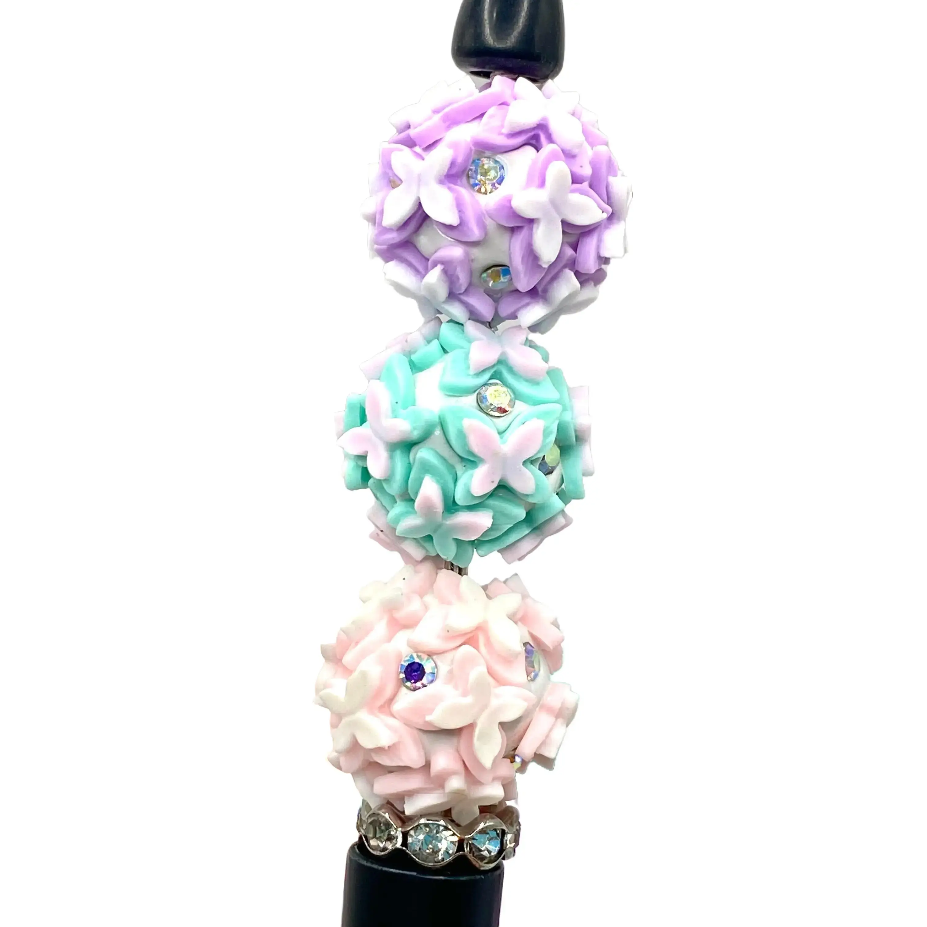 5pc Bloom Baby Bloom Fancy Resin Polymer Clay Beads - Random Mix Beading Crafting DIY Supplies