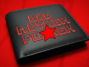 BMF Wallets Original Leather Red
