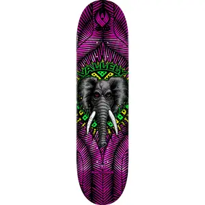 Powell Peralta Skateboard Deck Flight Mike Vallely Elephant Pink Foil 8.63"