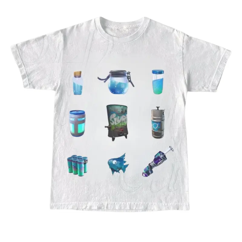 Fortnite Shield Tee, Fortnite Shirt Graphic Tee Trendy Tee Funny, Printed On Gildan Heavy Cotton, Gift Idea Gift For Man