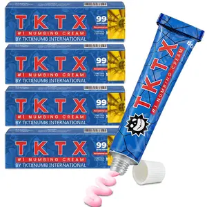 TKTX Tattoo External Cream | Limited Edition 99% VeryStrong | For Tattoos | Laser Removal | Waxing | EyebrowThreading | Tattoo Numbing Cream 10g
