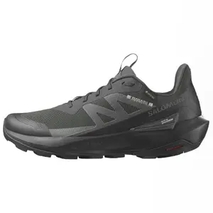 Salomon Elixir ACTIV GORE-TEX Men's Low-Cut Outdoor Functional Shoes with Comfort, Cushioning, and Slip Resistance in Black-Gray Trending Shoes, House White Official Shoes to Get / Maison Mihara