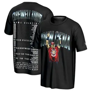 ProSphere Black John Cena Farewell Tour T-Shirt