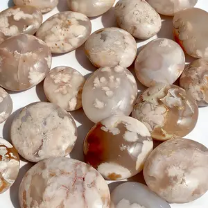 Natural Crystal Agate Palm Stone for Home Fish Tank Landscaping Desktop Decor Ornament