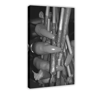 Vintage Weed Poster Marijuana Print Black And White  Hypebeast Wall Art Bar Cart Wall Decor Stoner PosterFor Room Decor Aesthetic Wall Decor For Bedroom Office Bar Frame-Style wall decor Ornaments Artistic