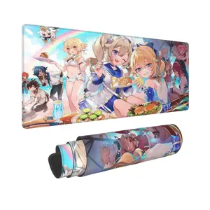 Adventure Awaits with Genshin Impact Mouse Pad – Huge 11.8x31.5 in Non-Slip Desk Mat for Gamers