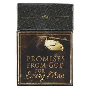 Promises From God For Every Man, Inspirational Scripture Cards to Keep or Share (Boxes of Blessings) Hardcover – Box set, March 31, 2019