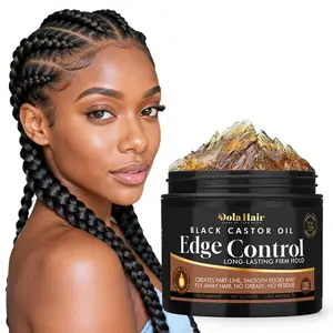 Dolahair Edge Gel Extreme Hold Upgrade Formula - Hair Gel for Maximum Control & Braiding, Natural Edge Booster & Fixer, Slick Back Hairstyle, No Frizz, Flakes, or Grease