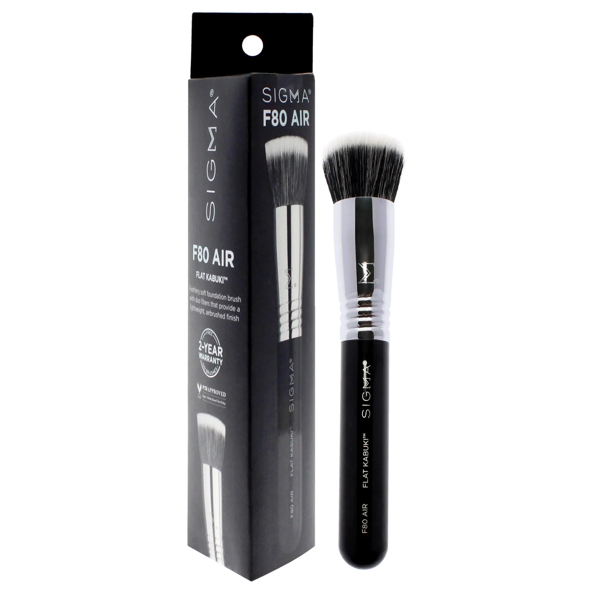 Women's SIGMA F80 Makeup Kabuki Flat Air Brush, 1-Pc Beauty & Personal Care Tool