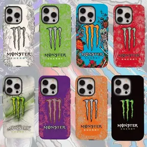 Monster Energy Street Art Phone Case – Tough Shockproof Cover for iPhone Samsung – Gift for Energy Drink Fans
