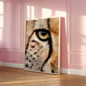 Leopard Poster, Above Bed Art Cheetah Wall Art Cheetah Poster