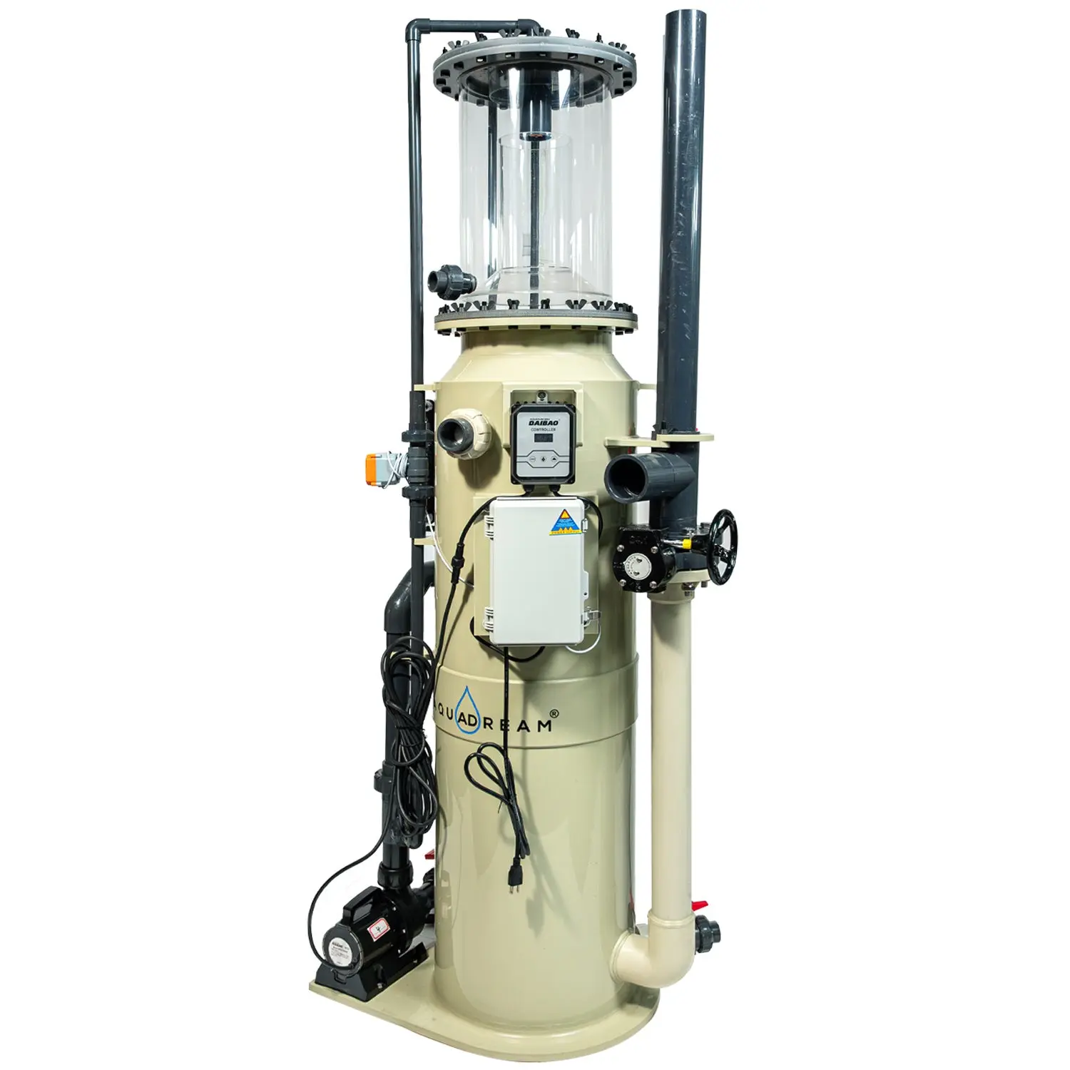 Aqua Dream STP-750 Protein Skimmer - Ozone-Enhanced Sterilization, Automatic Water Treatment, Easy-Clean Design for Ponds, Aquaculture (Home Improvement, Garden Supplies)