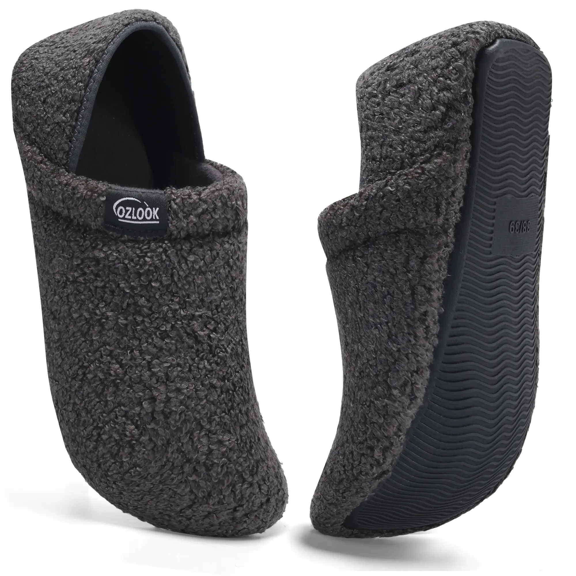 Slippers for Women & Men – Cozy Slip-On House Shoes, Soft Lightweight Indoor Slippers for Home, Bedroom, Travel & Dorm
