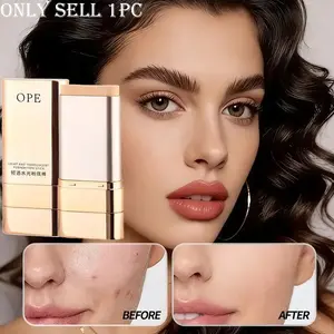 Matte Foundation Stick Oil-control Pore-blurring Buildable Coverage Soft-focus Finish All-day Hold Waterproof Sweat-proof Makeup