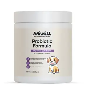 Aniwell Probiotics Formula: Powered by Moringa, DE111, SeaMoss, & Mixed Tocopherols