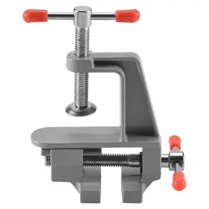Mini Jeweler's Bench Vise Clamp Tool, Multifunctional Tiger Pliers for Jewelry Making Enthusiasts, Compact Design for Precision Work, Desk Mount Clamp