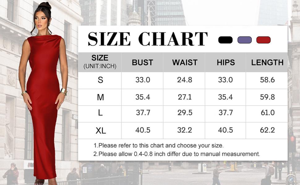 OYS Women's Satin Elegant Sleeveless High Neck Tie Cocktail Party Maxi Dress Fabric Formal OYS Women's Satin Elegant Sleeveless High Neck Tie Cocktail Party Maxi Dress Fabric Formal