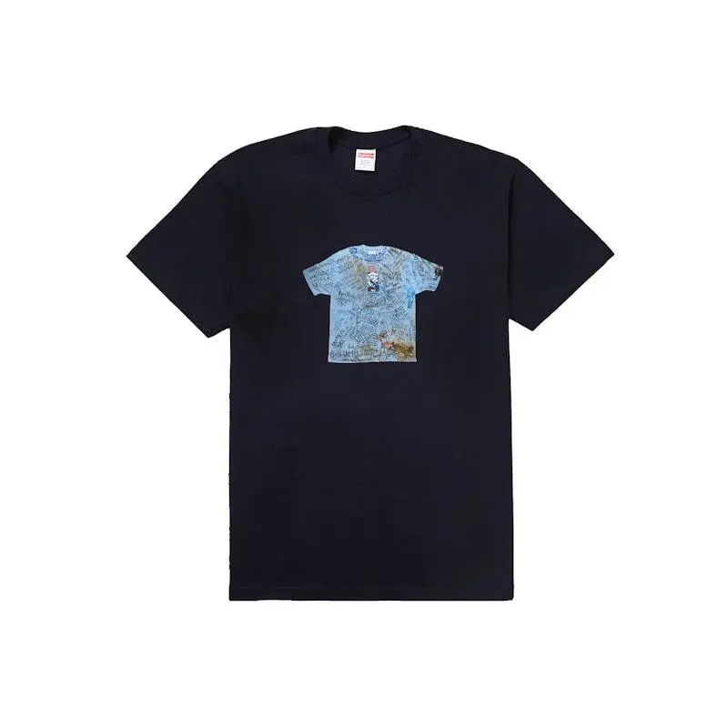 Supreme Men's 30th Anniversary First Tee Navy, from StockX