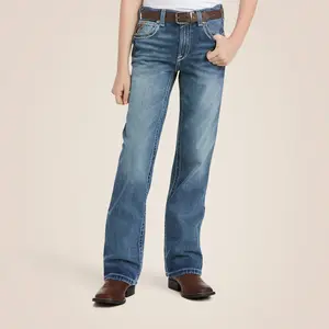 Ariat Boys B4 Relaxed Fit Denim - Durango