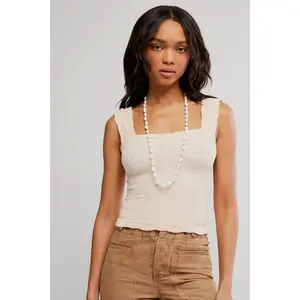 Free People: Love Letter Cami in Apricot Cream