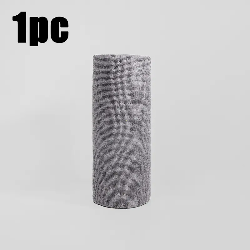 Reusable Microfiber Cleaning Cloth Roll, Multi-Purpose Kitchen Cleaning Towels for Home & Car, Super Absorbent Dish Cloths, Quick Dry Washable Rags for Countertops, Dishes, Glass, Appliances & Household Cleaning
