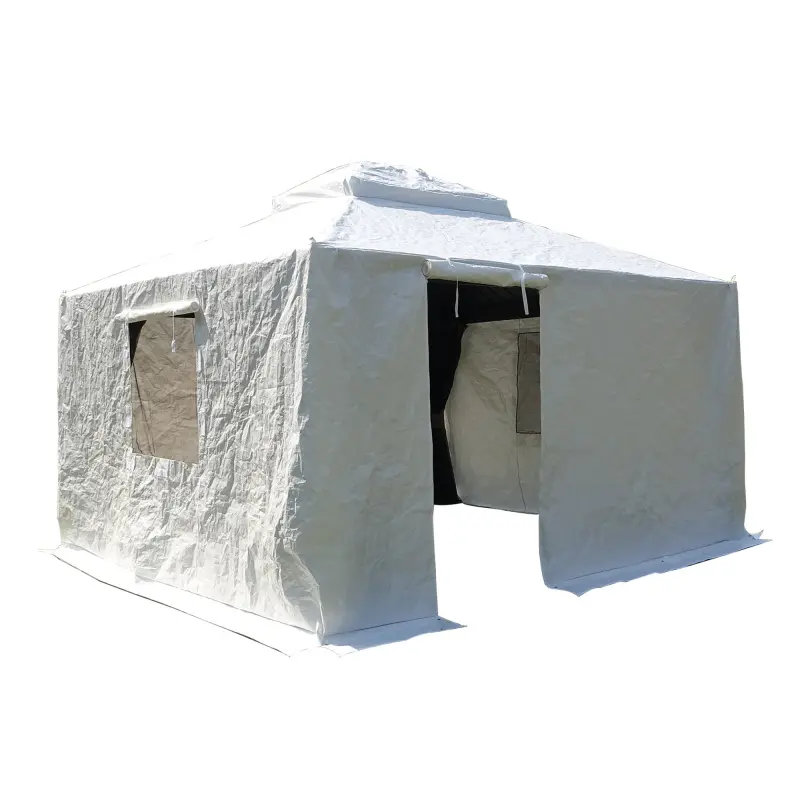10'x12' Gazebo Cover for Hardtop Gazebos, Outdoor Universal Winter Gazebo Cover with Sidewalls and Mesh Windows, All Season Waterproof Enclosed Gazebo Cover, White