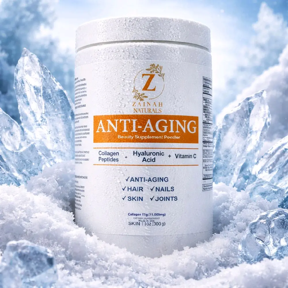 Zainah Naturals collgen Exfoliating Body Polish Exfoliating Body Scrubber Body Care Cosmetic Avocado