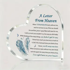 Dear Dad Memorial Heart Plaque | Sentimental Sympathy Gift for Loss of Father | “Gone Yet Not Forgotten” Remembrance Keepsake | Healing Bereavement Gift | Angel Wings & Feathers Decoration | Father’s Eternal Love Tribute | Funeral Gift