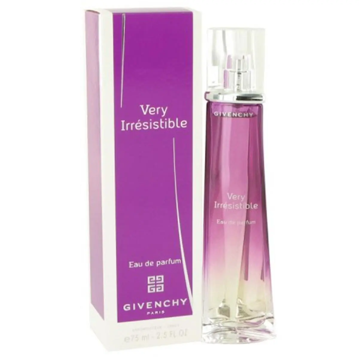 212 MAIN Very Irresistible Sensual Eau De Parfum Spray - 2.5 fl oz High Quality Fragrance with Delightful Scents of Rose Mix, Unisex EDP