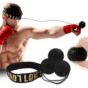 Headband Speed Ball Boxing Reaction Ball, Coordination Training, Adult Sports Bounce Reaction Ball, Fitness Equipment, Boxing Speed Trainer