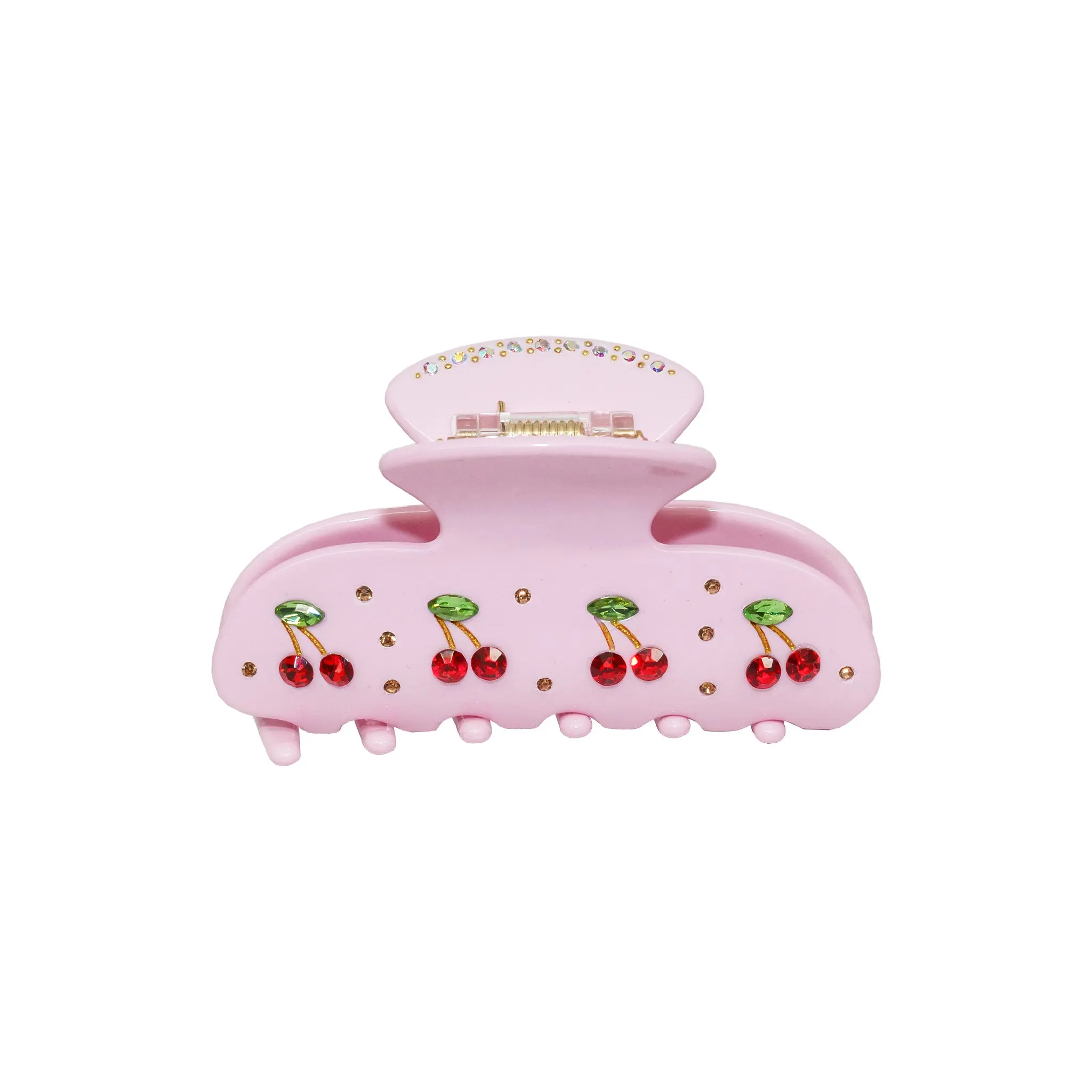 Emi Jay Sweetheart Clip Hair Claw in Pink Cherry Pie
