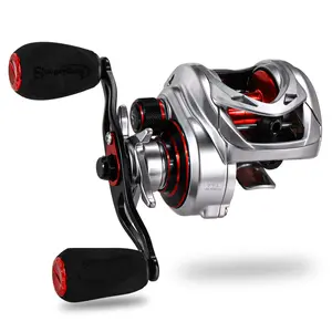 Spartacus II Baitcast Reel, Spinning Reel, Fishing Reel Combo, 6oz Ultralight Baitcast Reel, Super Smooth Spinning, Comes with 17.6lb Carbon Fiber Drag, 7.2:1 Gear Ratio, 39mm Palm Perfect Low Profile Design, Perfect for Beginner Fishing Reels