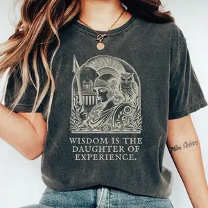 Greek Mythology Shirt, Vintage Shirt, Athena Shirt, Goddess Shirt, Owl Shirt, Da Vinci Shirt