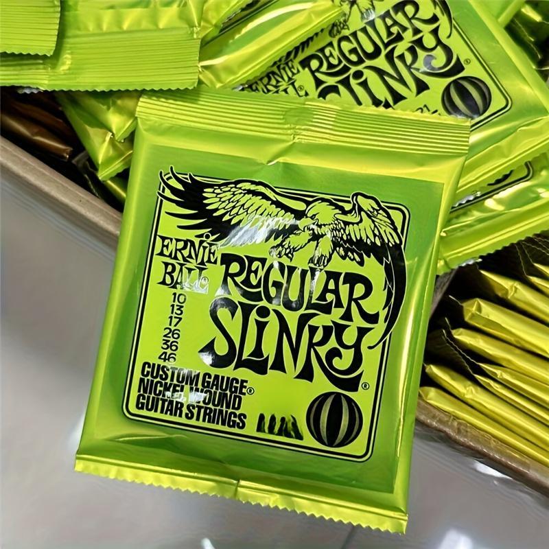 Ernie Ball Regular Slinky Electric Guitar Strings Tone Pack-10-46 Gauge