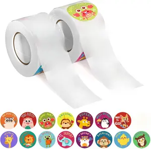 1000 PCS Teacher Stickers for Kids 16 Specialized Designs for Teachers & Elementary School Potty Training Motivational Stickers Cartoon Animal Designs