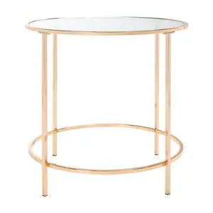 Kolby Glass Side Table by Valerie