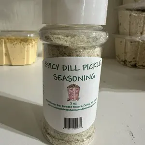 Spicy Dill Pickle Seasoning - 3 oz Snack