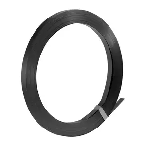 Steel Strapping Coil 3/4 In x 0.02 In x 300 Ft Metal Banding Roll, Withstands Harsh Environments, 1710 Lbs Break Strength, Heavy Duty Pallet Strap Coil For Industrial Packaging, Shipping And Pallet Packing