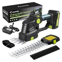 GREEN HEDGE TRIMMER+1 BATTERIES