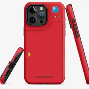 Pokedex Pocket Monster Phone Case, Compatible with iPhone X, 11, 12, 13, 14, 15, 16, 17 & more