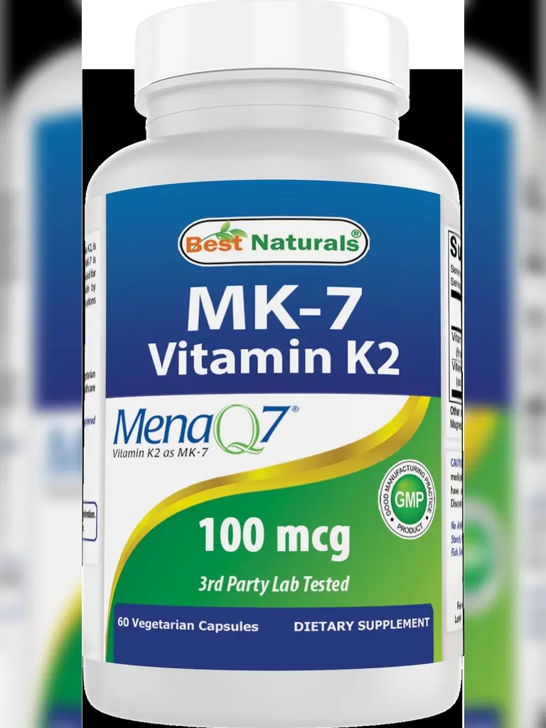 Best Naturals MK-7 100 mcg 60 Vcaps