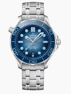 Omega Seamaster 300 Gradient 75th Anniversary Edition with Steel Bracelet, Omega Seamaster 300 75th Anniversary