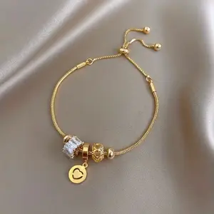 Andkiss Women Geo Charm Bracelet For Daily