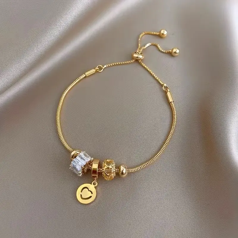 Andkiss Women Geo Charm Bracelet For Daily