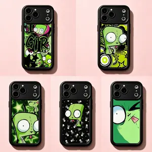I-Invad3r Z-Zim GIR Phone Case |Y2K Aesthetic Protective Cover For iPhone 17 Pro Max 16 15 14 13 mini 12 mini 11 for Samsung S21 S22 S23 S24 S25 S26 Phone Case|Gift for Her/Him/Fans