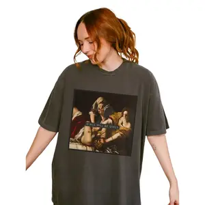 Girls Will Be Girls! Judith Shirt, Funny Feminist Tee, Equal Rights Gift, Comfort Colors Burn the Patriarchy Tee Soft Fabric Top Womenswear