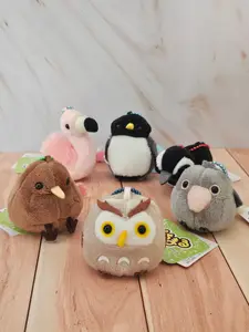 Birds - Puchimaru - Bean-filled Plush Keychain
