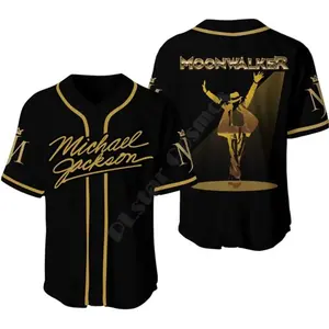 Michael Moonwalker Baseball Jersey Shirt Baseball Shirt, World Tour 2026 Concert Jersey, Unisex Baseball Jersey Top