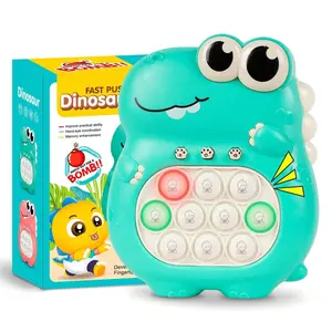 Cute Squirrel Design Handheld Game, Fast Push Game, Bubble Stress Relief Pop Light Up Game, Quick Push Game, Stress Relief Fidget, Stress Relieving Accessory