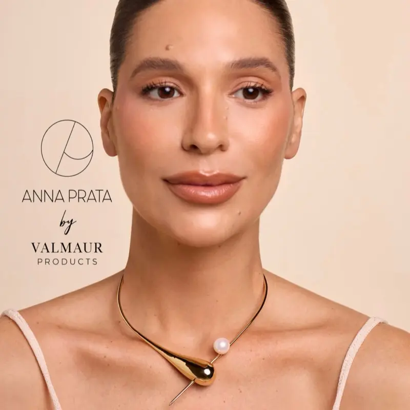 Anna Prata by Valmaur Products Orvalha Choker - Brumma Collection Gold Plated